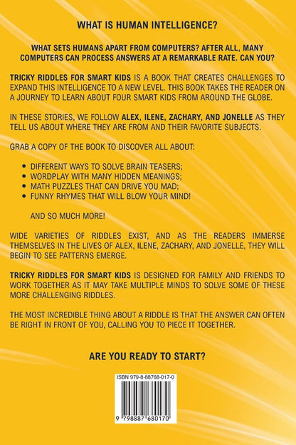 Tricky Riddles for Smart Kids: 333 Difficult but Fun Riddles and Brain Teasers f