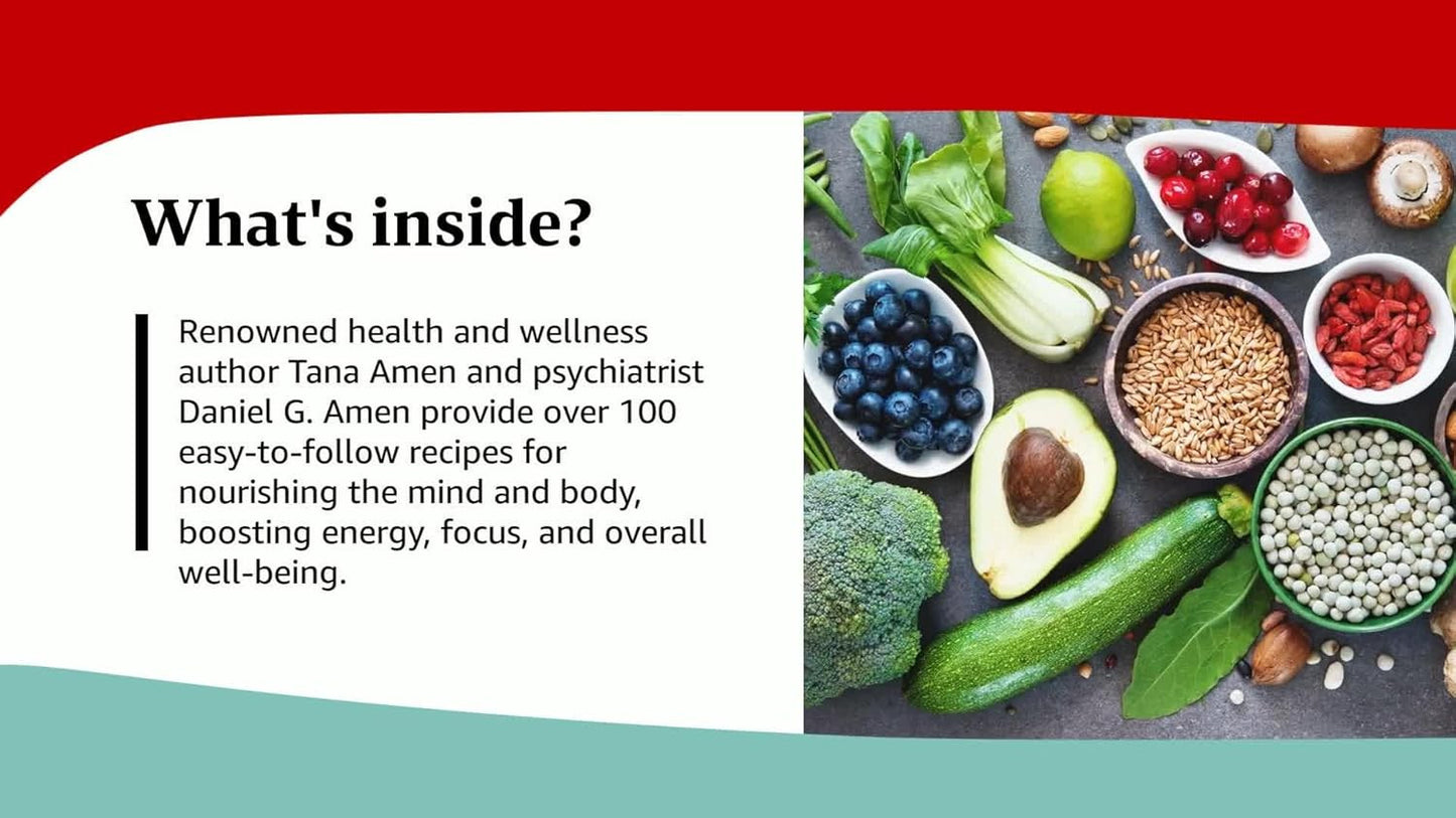 The Brain Warrior'S Way Cookbook: over 100 Recipes to Ignite Your Energy and Foc