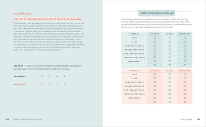 8-Week Couples Therapy Workbook: Essential Strategies to Connect, Improve Commun