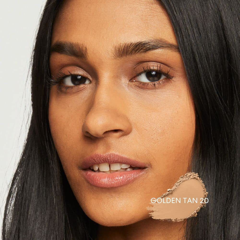 Original Loose Powder Foundation SPF 15, Clean Mineral Powder Face Makeup, Sheer