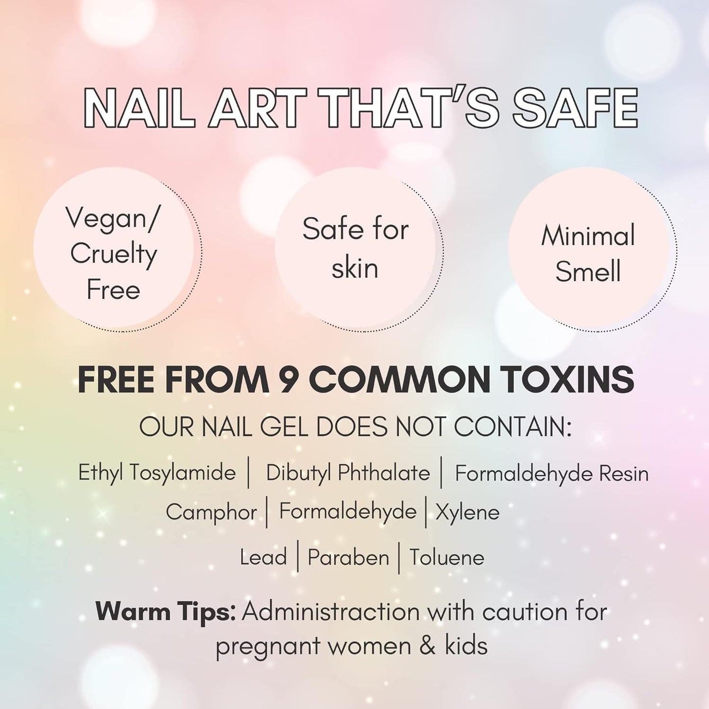 Super Strong Nail Glue: 100PCS Long Lasting Professional Adhesive for Acrylic an