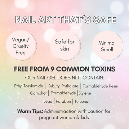 Super Strong Nail Glue: 100PCS Long Lasting Professional Adhesive for Acrylic an