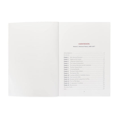 American History, Volume 1: 1492-1877