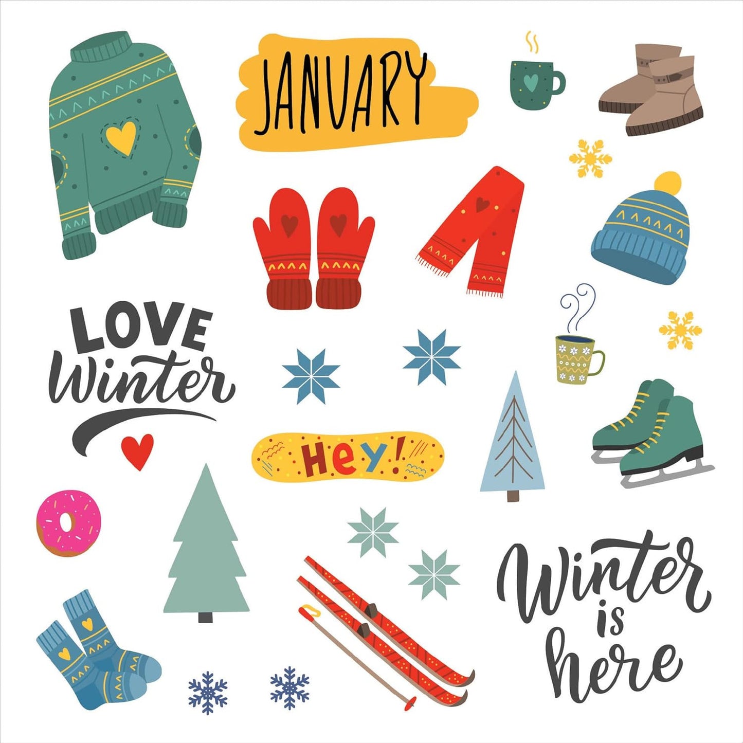 A Year in Stickers: Fun Pictures and Words to Highlight Celebrations (Sticker Bo