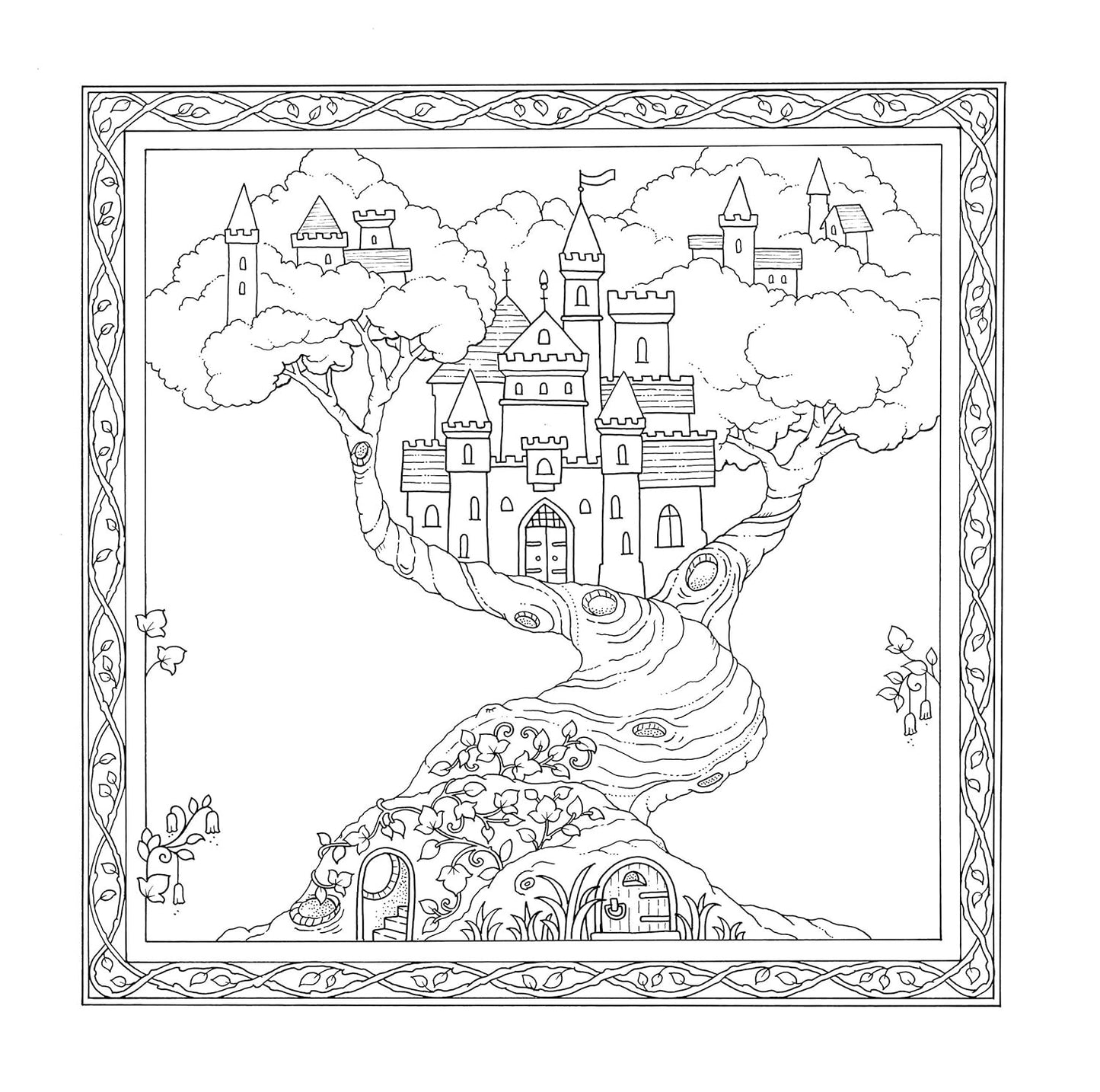 Worlds of Wonder: a Coloring Book for the Curious