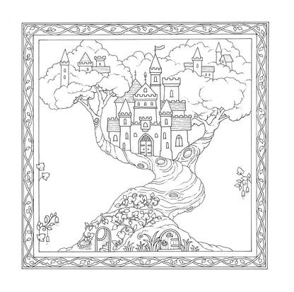 Worlds of Wonder: a Coloring Book for the Curious