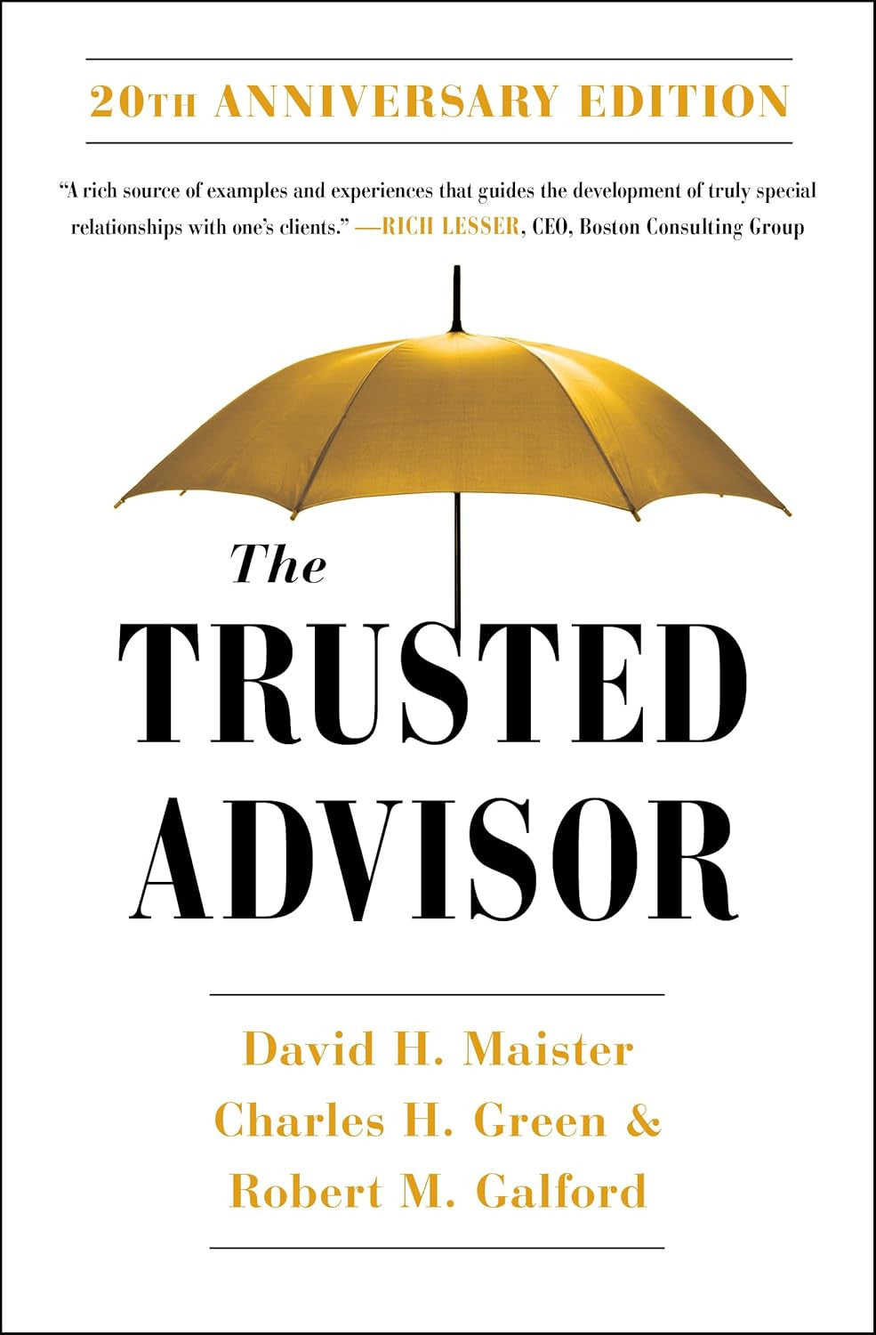 The Trusted Advisor: 20Th Anniversary Edition
