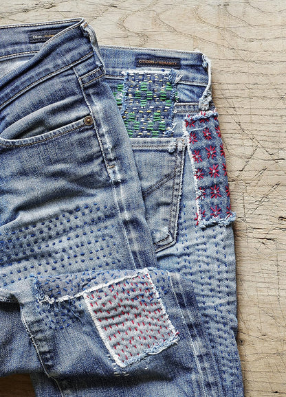 The Mending Directory: 50 Modern Stitch Patterns for Visible Repairs (Landauer)