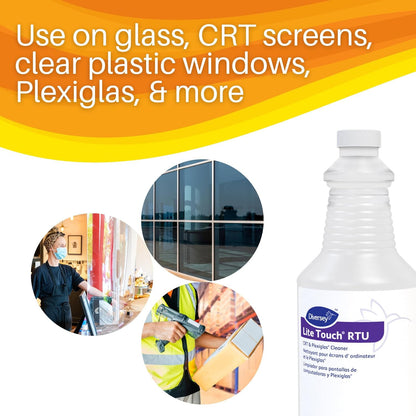 03970. Lite Touch CRT & Plexiglas Cleaner, Dissipates Static Charge & Repels Dus