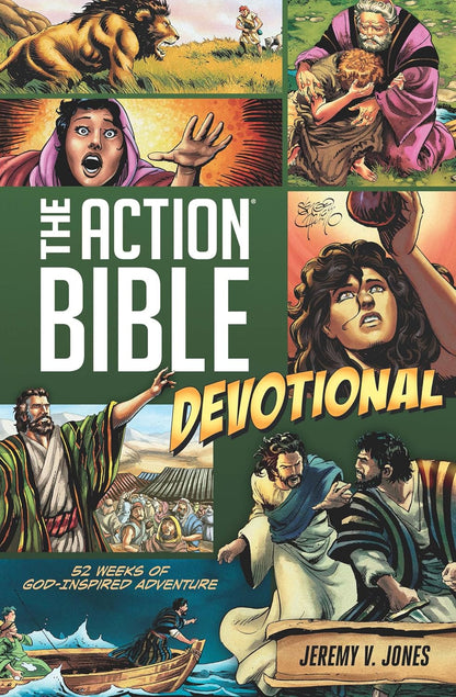 The Action Bible Devotional: 52 Weeks of God-Inspired Adventure (Action Bible Se
