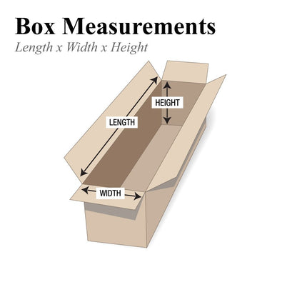 12 X 5 X 5 Corrugated Cardboard Boxes, Long 12"L X 5"W X 5"H, Pack of 25 | Shipp