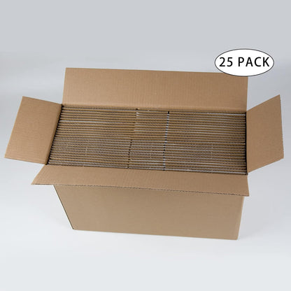 White Shipping Boxes 10X7X5 Inches Small Corrugated Cardboard Boxes, 25 Pack