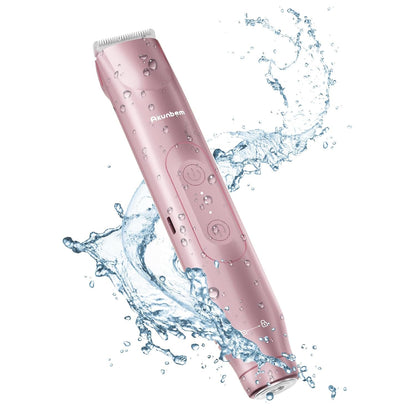 2 in 1 Women Electric Shaver Dual Head Bikini Trimmer for Women IPX7 Waterproof