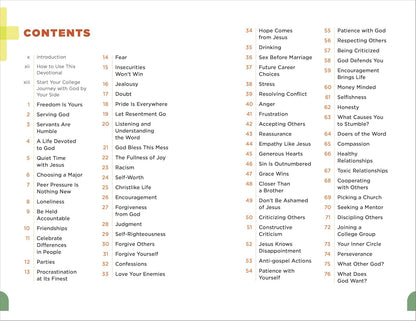 The College Survival Guide for Christian Men: 5-Minute Devotions for Strength, R