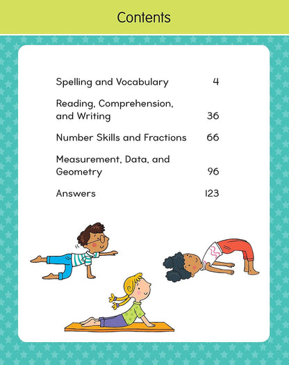 The Summer before Fourth Grade Workbook: Bridging 3Rd to 4Th Grade with 75+ Acti