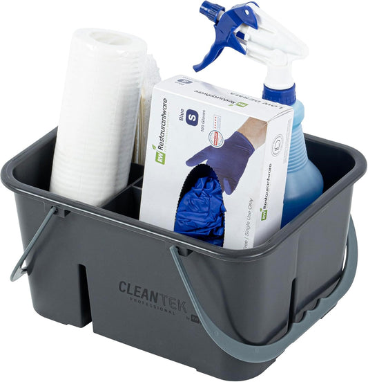 -Clean Tek Professional Cleaning Caddy, 1 Cleaning Supply Caddy with Handle - 4