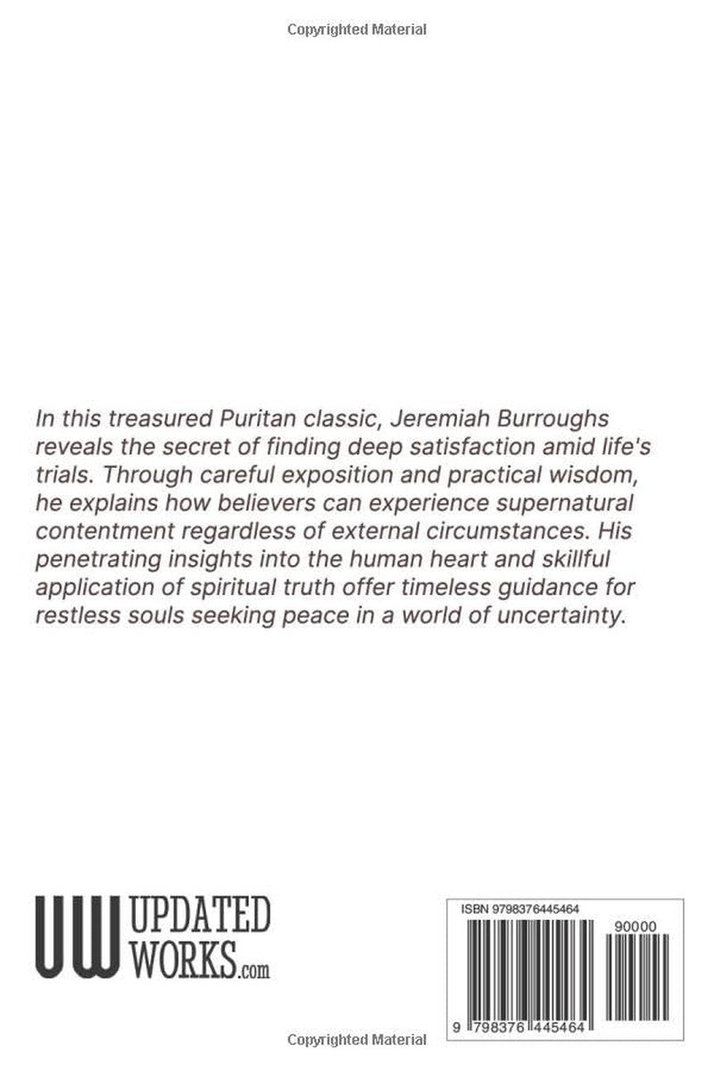 The Rare Jewel of Christian Contentment (Modern English)