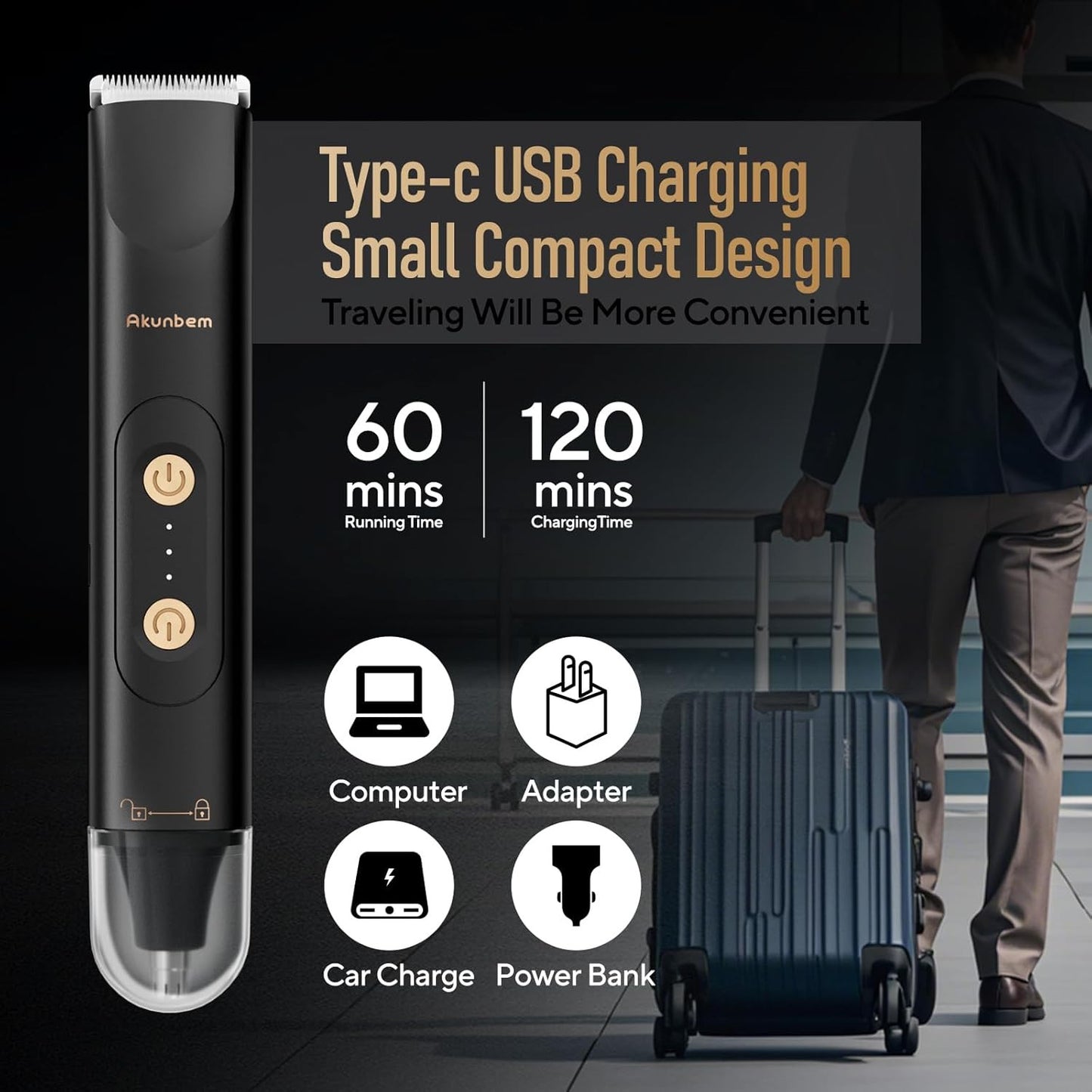 All in 1 Groin & Body Hair Trimmer for Men Bikini Trimmer Women Electric Ball Pu