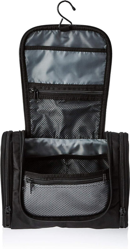 Travel Toiletry Bag for Men and Women, Hanging Toiletry Bag, Dopp Kit with 2 Sid