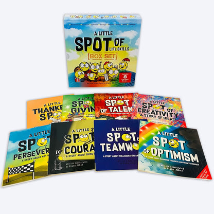 A Little SPOT of Life Skills 8 Book Box Set (Books 17-24: Courage, Perseverance,