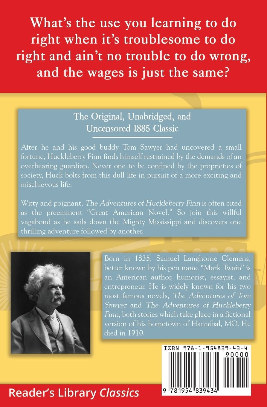 The Adventures of Huckleberry Finn - the Original, Unabridged, and Uncensored 18