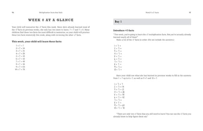 Multiplication Facts That Stick: Help Your Child Master the Multiplication Facts