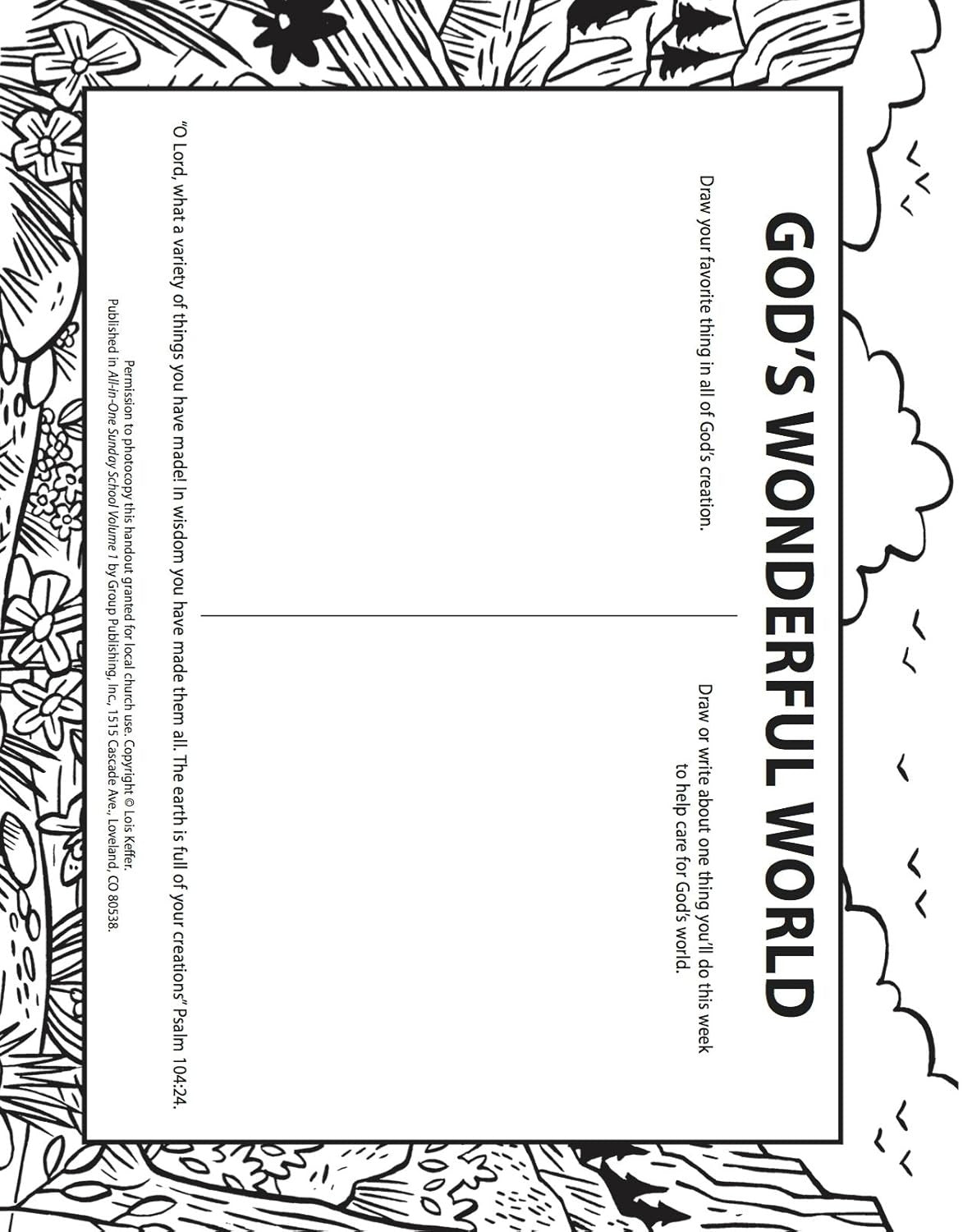 All-In-One Sunday School for Ages 4-12 (Volume 1): When You Have Kids of All Age