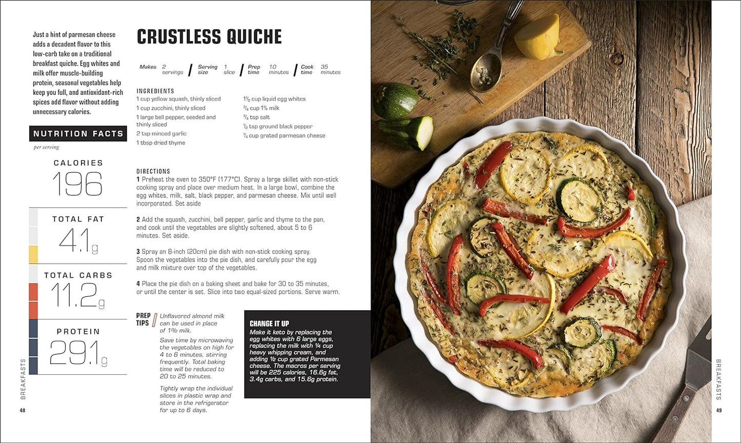 The Bodybuilder'S Kitchen: 100 Muscle-Building, Fat Burning Recipes, with Meal P