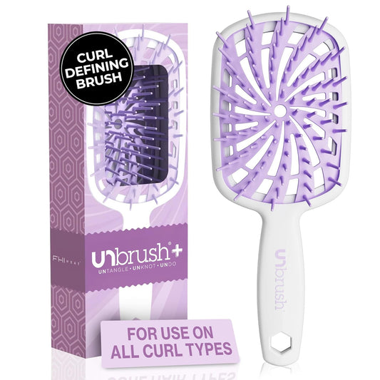 Unbrush plus — Curly Hair Brush for Gentle & Effective Detangling on Wet or Dry
