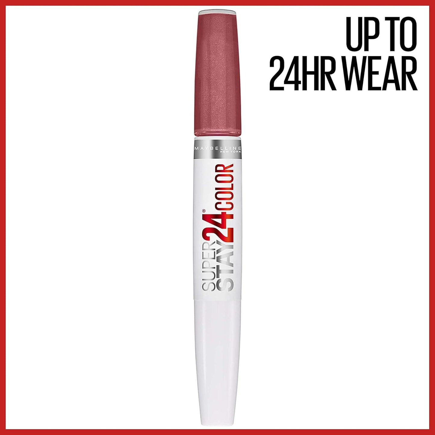 Super Stay 24, 2-Step Liquid Lipstick Makeup, Long Lasting Highly Pigmented Colo