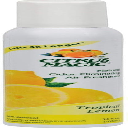 Natural Odor Eliminating Air Freshener Spray, Tropical Lemon, 3-Ounce