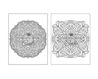 125 Mandalas: an Adult Coloring Book Featuring 125 of the World’S Most Beautiful