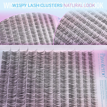 Wispy Lash Clusters Natural Cluster Lashes Extension DIY Natural Eyelash Cluster