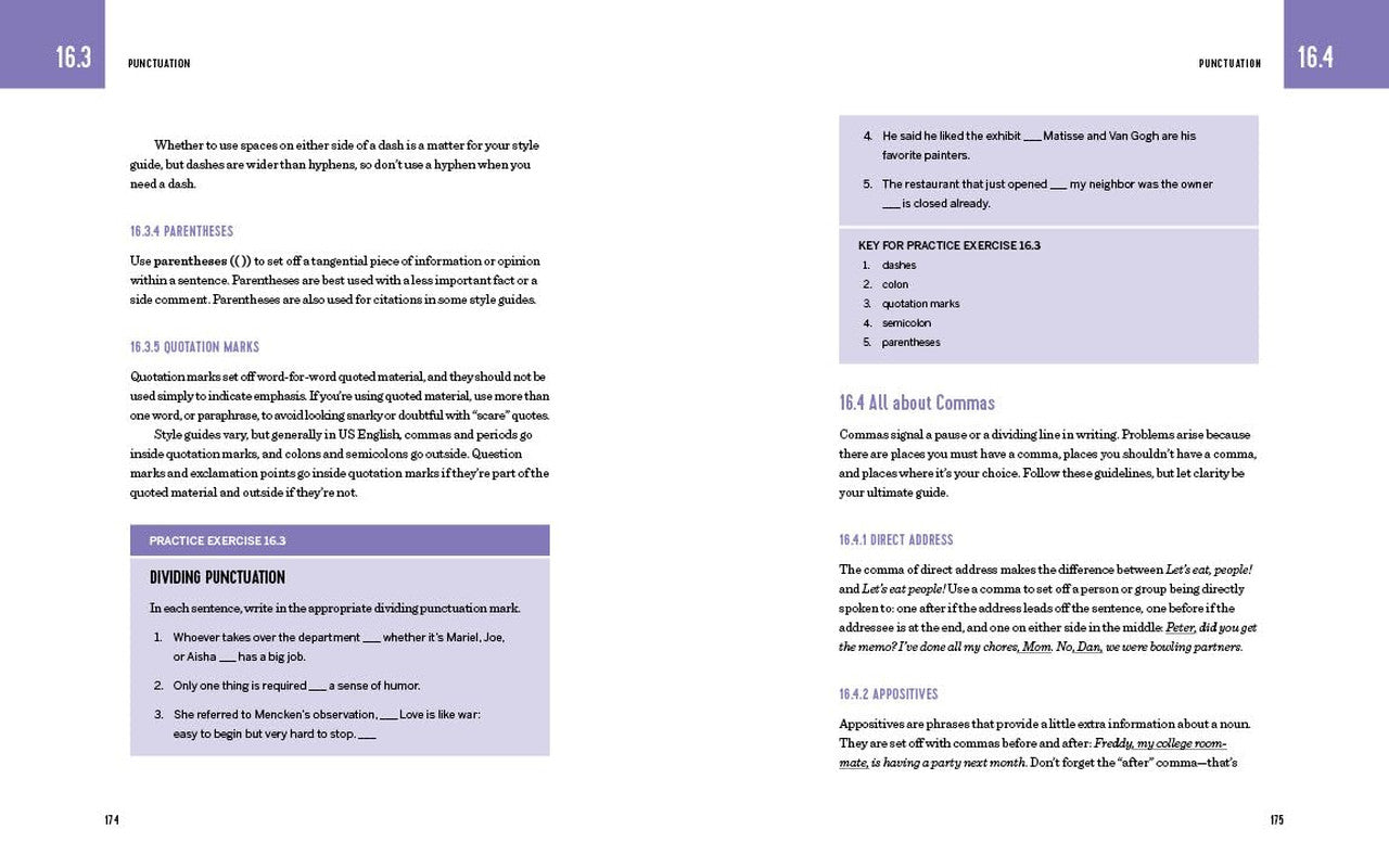 The Perfect English Grammar Workbook: Simple Rules and Quizzes to Master Today'S