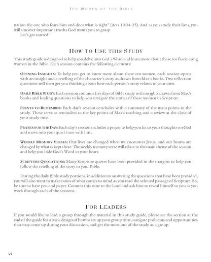 Ten Women of the Bible Updated Edition: How God Used Imperfect People to Change
