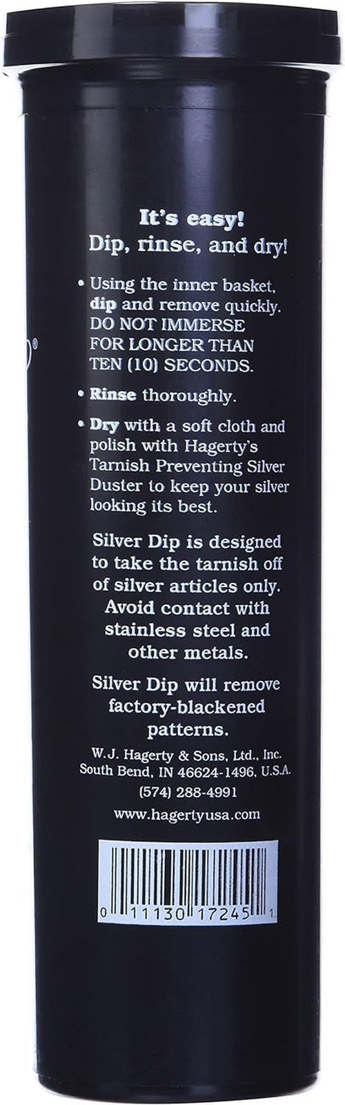 , Black  17245 Flatware Silver Dip, Fl.Oz, 16.9 Fl Oz (Pack of 1), 16
