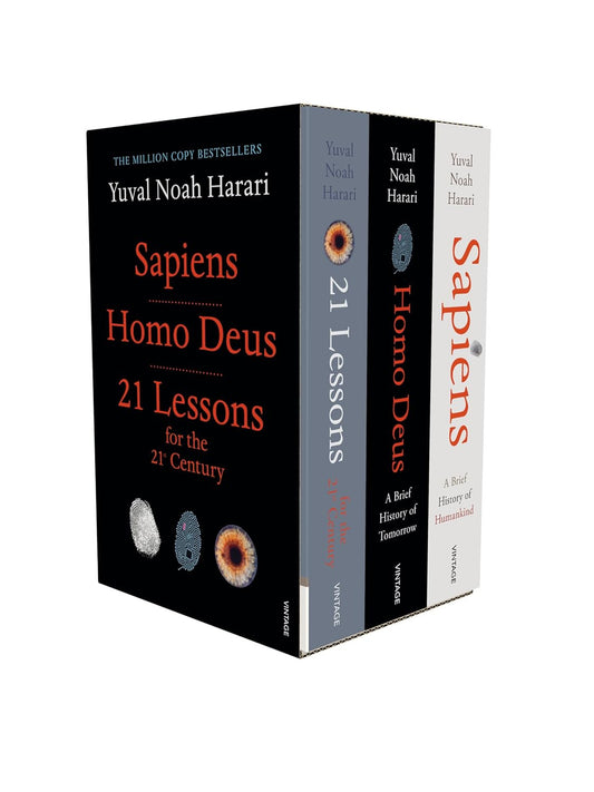 Yuval Noah Harari Box Set (Sapiens, Homo Deus, 21 Lessons for 21St Century) (Lea
