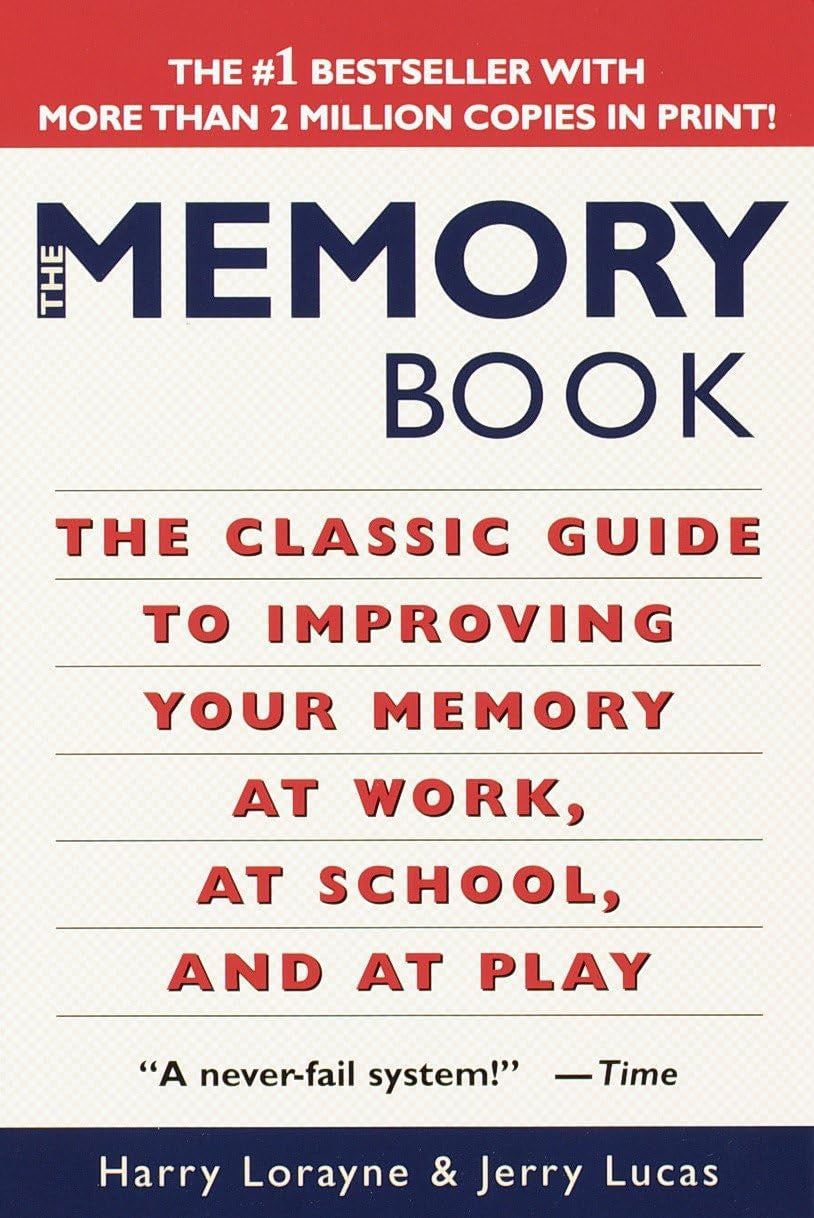The Memory Book: the Classic Guide to Improving Your Memory at Work, at School,