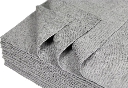 Ultra-Cut Absorbent Microfiber Towels, Silver-Embedded, Lint & Scratch-Free, for