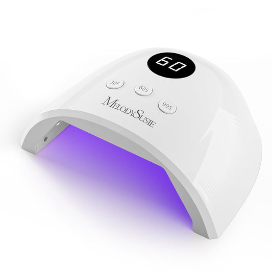 UV Nail Lamp, Plus30F UV Light for Gel Nails LED Nail Dryer with 3 Timer, Smart
