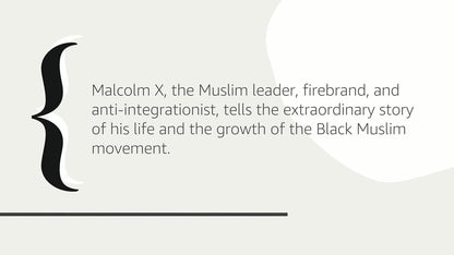 The Autobiography of Malcolm X (As Told to Alex Haley)