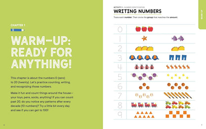 Addition and Subtraction Kindergarten Math Workbook: 100 Fun Activities to Build