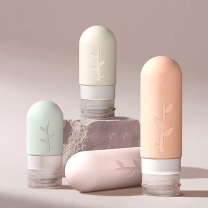 16 Pack Travel Bottles Set - TSA Approved Leak Proof Silicone Squeezable Contain