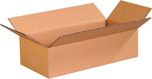 16 X 8 X 4 Corrugated Cardboard Boxes, Flat 16"L X 8"W X 4"H, Pack of 25 | Shipp