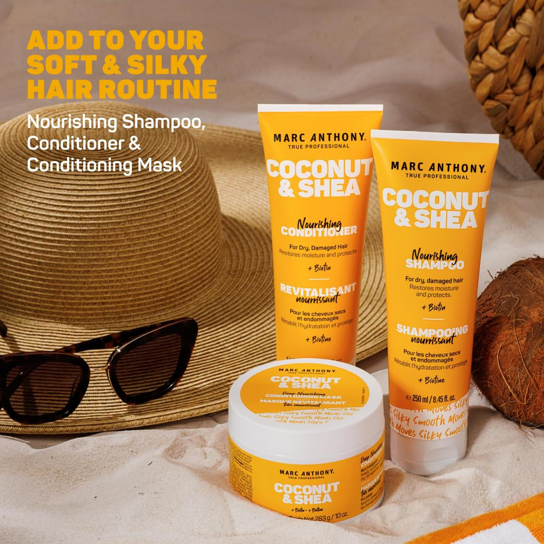 Volumizing Shampoo and Conditioner Set with Coconut Oil & Shea Butter - Nourishi