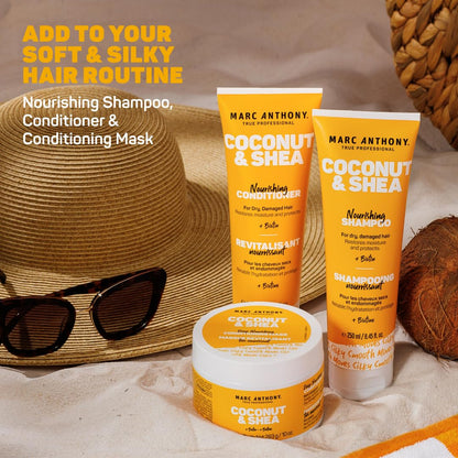 Volumizing Shampoo and Conditioner Set with Coconut Oil & Shea Butter - Nourishi