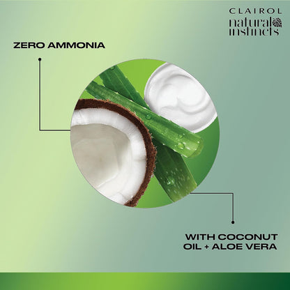 Natural Instincts Demi-Permanent Hair Dye, 4G Dark Golden Brown Hair Color, Pack