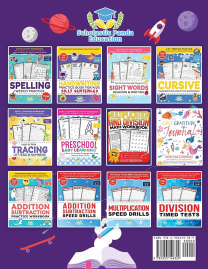 Spelling Weekly Practice for 1St 2Nd Grade: Learn to Write and Spell Essential W