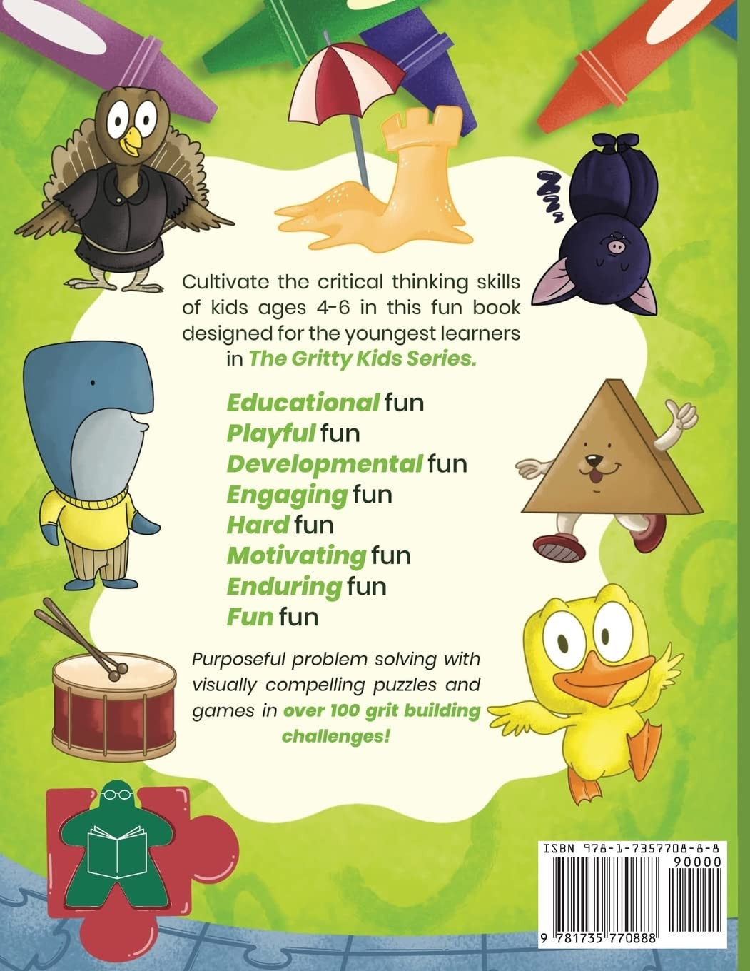 My First Logic Workbook for Gritty Kids: Spatial Reasoning, Math Puzzles, Logic