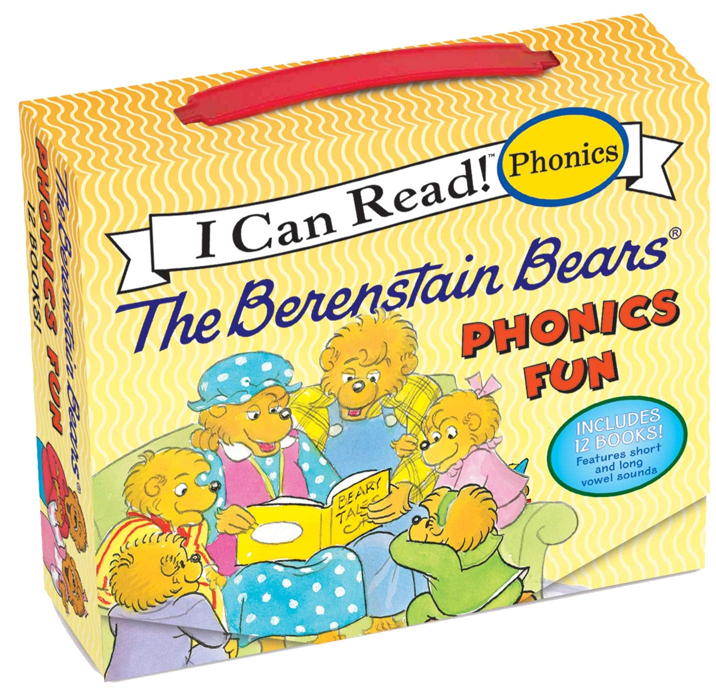 The Berenstain Bears 12-Book Phonics Fun!: Includes 12 Mini-Books Featuring Shor